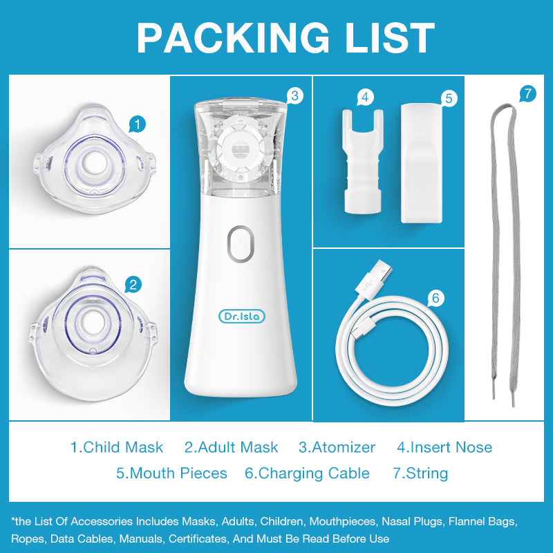 3μm Spray Particle Size Handheld Nebulizer - N9
