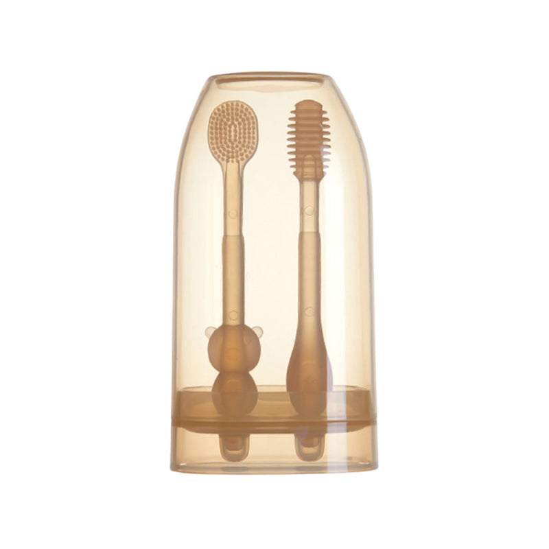 Baby Silicone Toothbrush Set - BY11