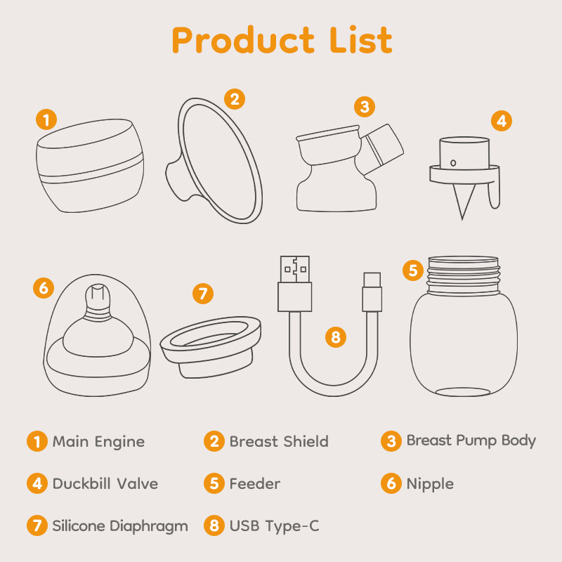 2 in 1 Electric Breast Pump - EB11