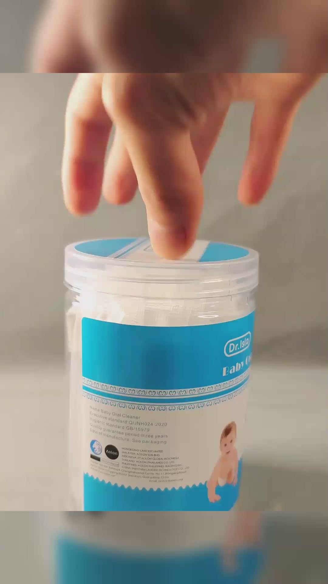 Baby Tongue Cleaner 30 Piece - QJ02